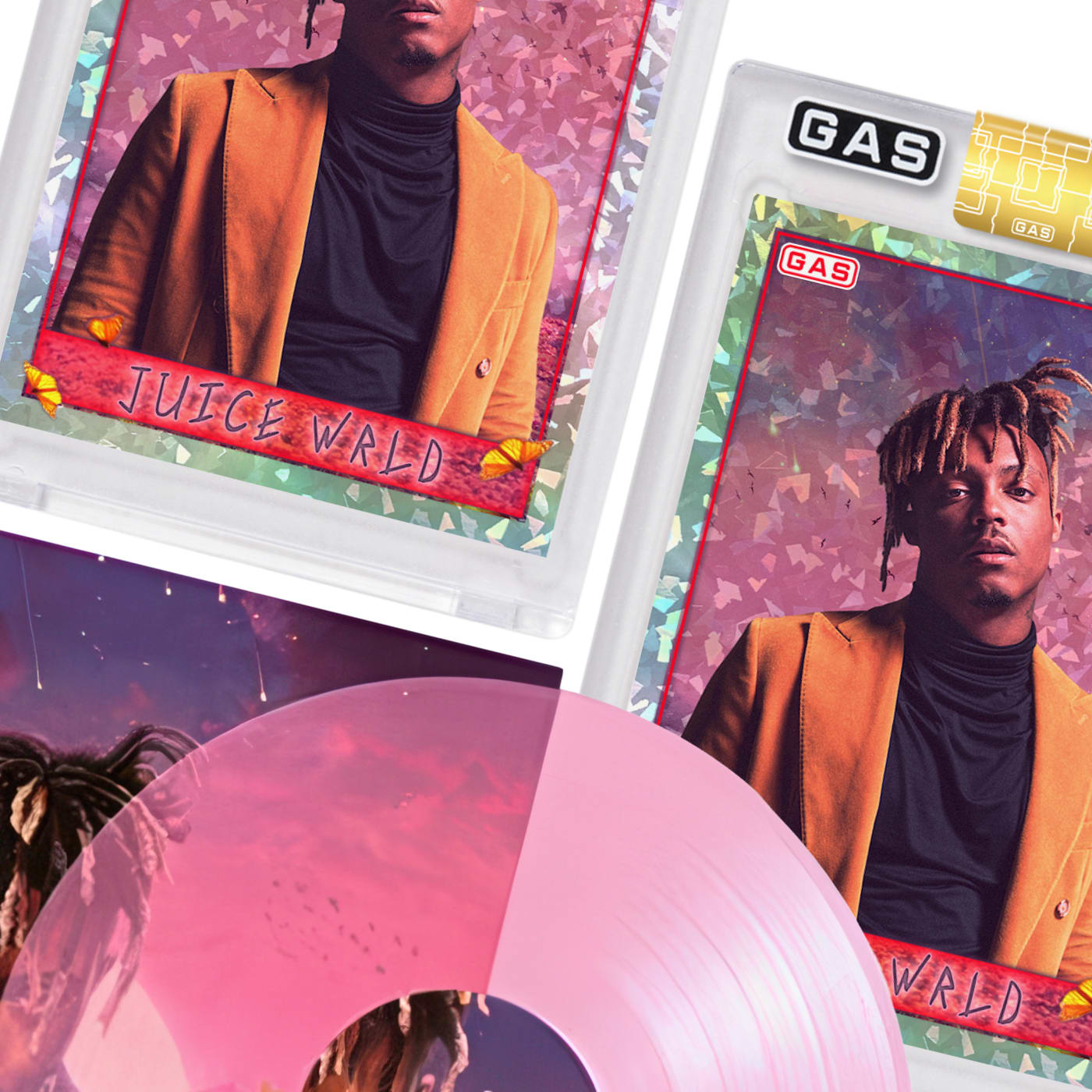 Juice WRLD Legends Rich and Blind レコード Juice WRLD – Legends / Rich And Blind – Vinyl (Clear, 7